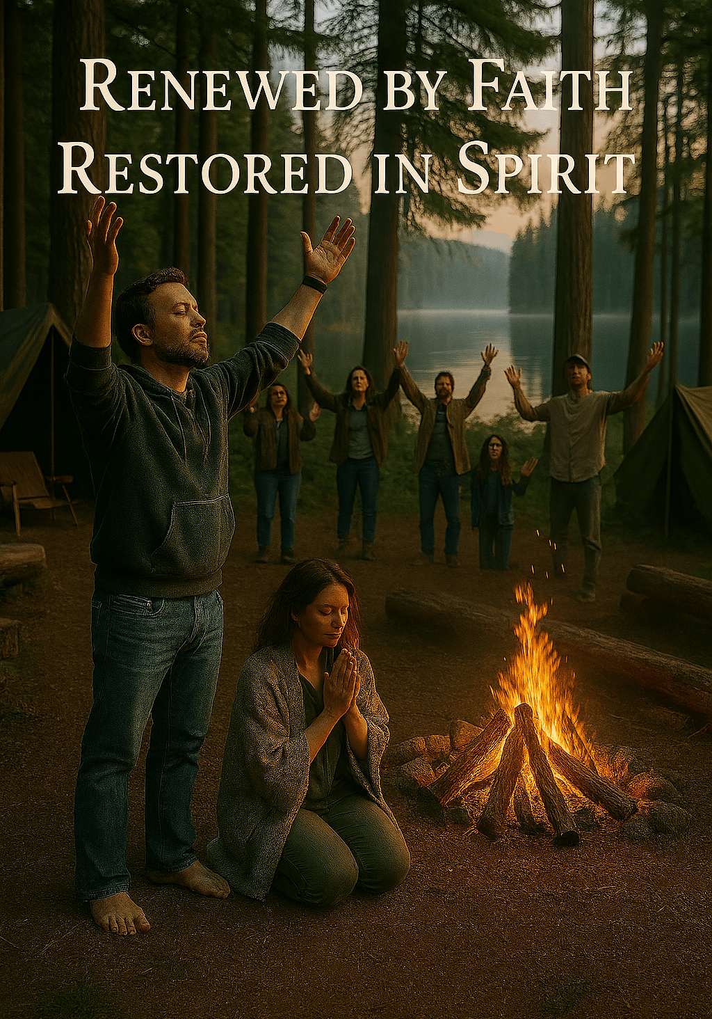 Individual Reflection (e.g., person meditating or journaling)